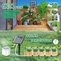 Système D'Arrosage Automatique Solaire 15m - Kit Irrigation Jardin Balcon Sans Robinet