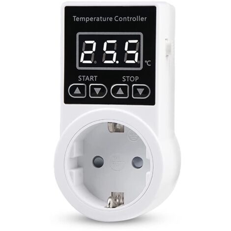 Termostato Digitale Con Sensore – Presa Regolatore Temperatura UE – Impermeabile - 2