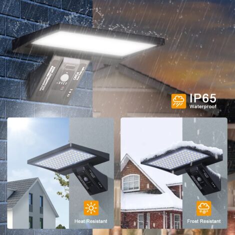 Applique Solare Da Esterno 988 LED IP65 400 Lm 6000K Con Telecomando - Foto 9