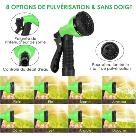 Tubo Da Giardino Tubo Per Irrigazione Flessibile 15 O 30 Metri - Per Prato, Giardino, Orto, Assorbente Pompa Irroratrice A Spalla