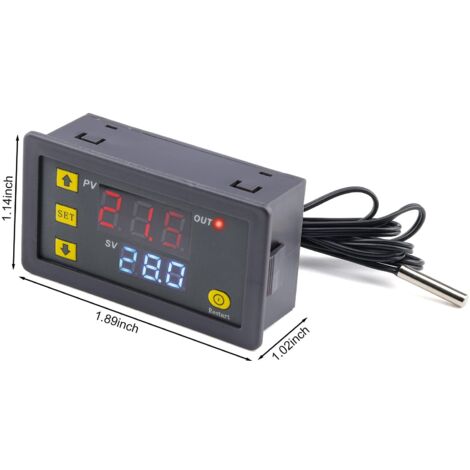 pezzo W3230 AC 110V-220V Regolatore di temperatura digitale