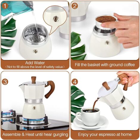 Cafetera Espresso Italiana Scanpart - 3 Tazas, Aluminio, Válvula De Seguridad