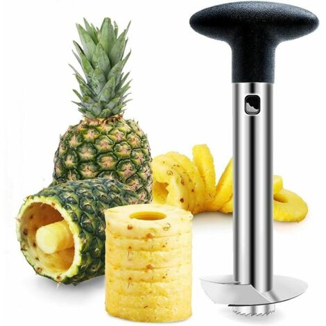 royaluxe - Decoupe Ananas, Éplucheur Ananas Tranche Ananas Couteau d'ananas en Acier Inoxydable, Epluche Ananas [Amélioré, renforcé, Lame Plus épaisse], Corer pour la Maison et la Cuisine (1/5)