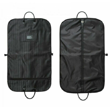 Housse Costumes Housse de Costume Voyage Pliable Housse de Vêtements Transport Sac Protection Imperméable à Fermeture Éclair et à Poignée Housses à Vêtements avec Poches de Rangement, (100cm60cm) (1/5)