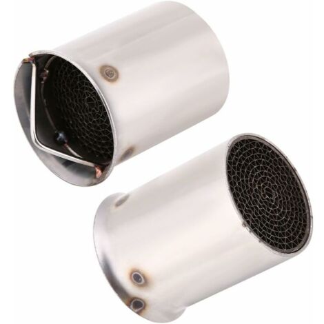 royaluxe - Silencieux de Silencieux de Tuyau D'échappement de Moto Éliminateur de Bruit Universel de Tueur de DB de 51Mm