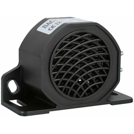 royaluxe - D'alerte de recul universel pour voiture, camion, 110 dB - Avertisseur sonore - Alarme de recul - Avec support de montage - En nylon robuste (1/5)