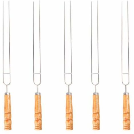 royaluxe - Fourchettes de barbecue en forme de U Gadget de grillade domestique robuste et durable Pratique et pratique (1/4)