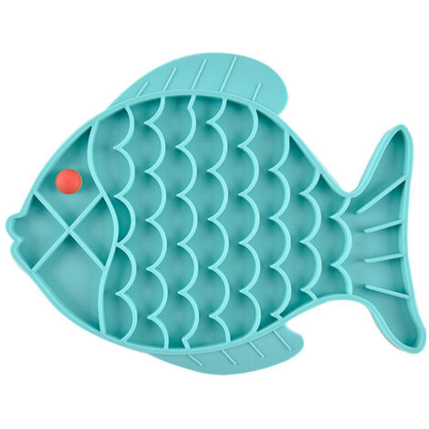 royaluxe - Gamelle d'alimentation Lente, Gamelle Anti Glouton Chat Chien, Chien Anti-Dérapante, Tapis de Lechage pour Chien ou Chat , Favorise Une Digestion Lente pour Les Chiens et Les Chats (1/5)