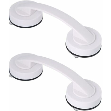 royaluxe - 2 Pièces Ventouse Super Forte Poignée, Poignée de Porte à Ventouse Portable, Grandes Poignées de Porte et de Fenêtre en Verre, Adapté pour la Salle de Bain et l'Armoire (1/5)