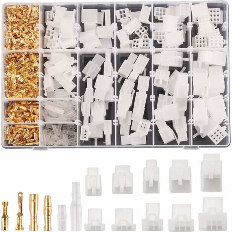 royaluxe - 700PCS 2.8mm Kit de connecteur automobile 2 3 4 6 9 Broches Kit de connecteurs de fil électrique automobile (1/5)