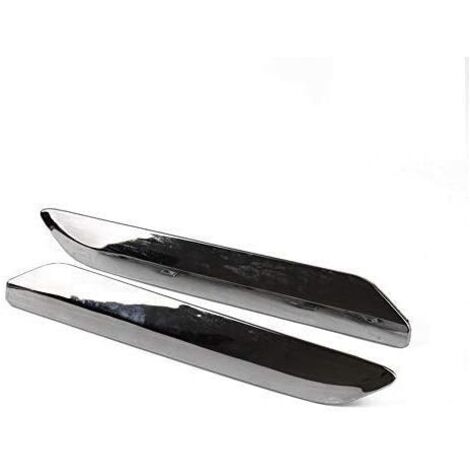 royaluxe - 1 Paire de Protection des Pare-Chocs arrière pour Voitures chromé,Bandes décoratives Garniture pour Citroen C5 2010 2011 2012