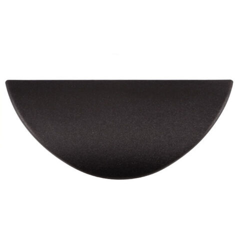 royaluxe - 6 pièces Poignée de Porte Autocollante Poignée de Tiroir en Plastique ABS Poignée de Meuble Cuisine sans Perforation pour Porte Coulissante Fenêtre Placard(noir) (1/5)