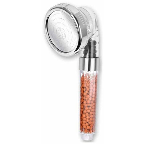 royaluxe - Pommeau de Douche, Pommeau Douche Anti Calcaire Économiseur d'Eau, Pommeau de Douche Haute Pression Filtre à Trois Niveaux Système de Filtrage Ionique avec Filtre Coton PP Remplaçable (1/5)