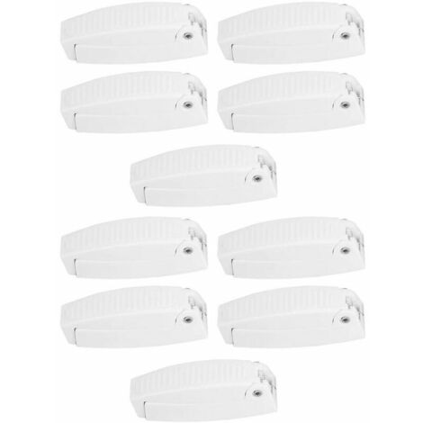 royaluxe - Loquet et targette Loquet de porte loquet de porte, loquet de loquet de porte pour camping-car caravane traile bagages de voyage 10pcs