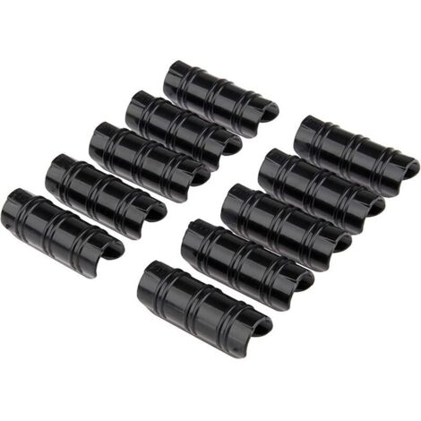 royaluxe -Serre Clips,pinces Ă tuyau pour la fixation des housses au jardin Serres,des Films,des Plantes,20pcs 19mm (1/5)