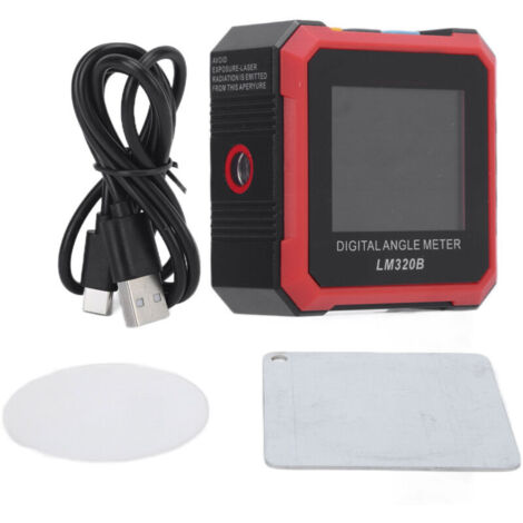 royaluxe -Inclinomètre à affichage numérique Laser LM320B, niveau électronique, règle d'angle, détect, règle d'inclinaison, compt de niveau (1/5)