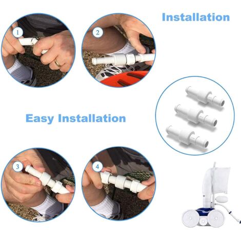 Poolreiniger-Teile Für Polaris – Kugelgelenk & 2 Muttern, Kompatibel Mit D20, 180, 280, 380, 480 Pro, 3900