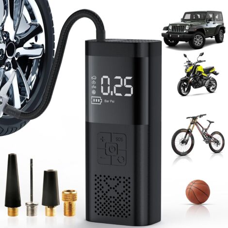 Tragbarer Ball-Luftdruckmesser Mit Aufpumpnadel Und Produktbild-Vorschau 3