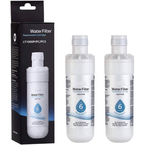 Filtro per l'acqua del frigorifero ADQ747935, ricambio per LT1000P/PC/PCS, MDJ64844601, 2 pezzi (1/5)