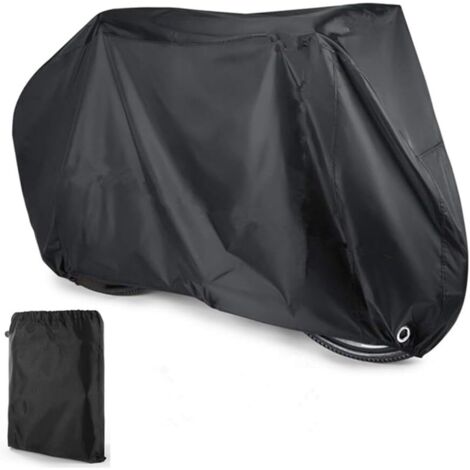 Telo copribici - Telo copribici impermeabile per esterni, telo protettivo portatile per bicicletta, accessori per biciclette da esterno, 200 x 70 x 110 cm (1/5)