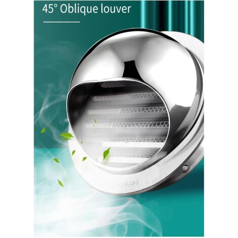 Cappa In Acciaio Inox Parete Esterna Uscita Aria Cappa Di Scarico - Foto 6