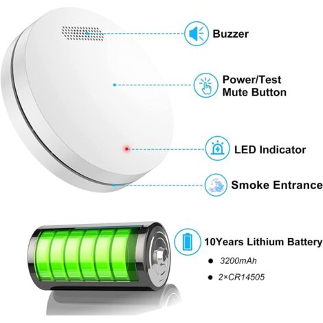 X-Sense Rilevatore d'Acqua Standalone con Allarme da 110 dB, Sensore
