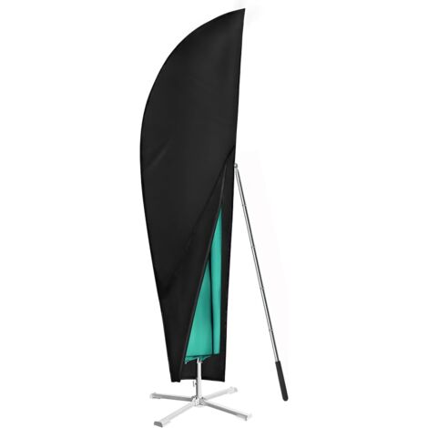Housse de Protection pour Parasol, Housse Parasol Déporté en Tissu Oxford 420D imperméable, Perche Télescopique et Boutons d'alpinisme, pour Parasol Déporté (265 x 40/70/50 cm) (1/5)