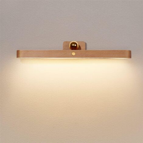 Luce Notturna Lampada Da Applique Da Comodino LED Dimmerabile Con Spina E Interr