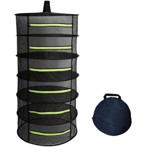 Stendino per erbe aromatiche a 3 livelli, in rete, con cerniera pieghevole, per asciugare verdure e pesce (altezza 66 cm) | Leroy Merlin