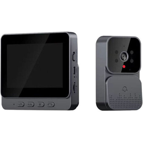 Timbre Inalámbrico De Video Con Wi-Fi, Cámara Con Audio Bidireccional