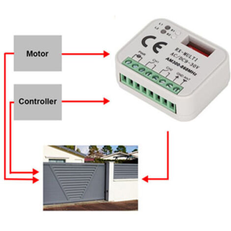 Receptor de control remoto JR1630RX-12V (opcional) para accorios de placa base de JR-RX-12V de vehículo eléctrico para niños - AliExprs 26 Receptor de control remoto JR1630RX-12V (opcional) para accorios de placa base de JR-RX-12V de vehículo eléctrico para niños - AliExprs 26