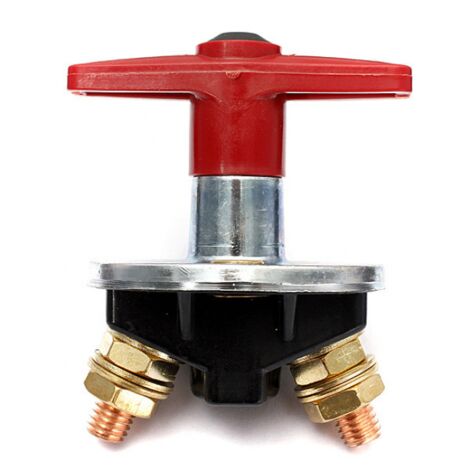 Coupe-batterie, clé de déconnexion principale, 12 V, 300 A, pour bateau, voiture, camion (1/5)