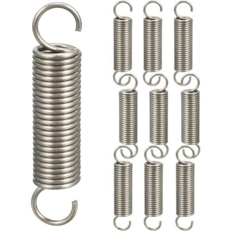 10 pièces ressorts de tension à double crochet, assortiment de ressorts à crochet à ressort de compression (1/3)