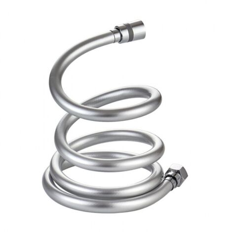 Flexible de douche, flexible de douche, flexible de douche en PVC de 1,5 m, flexible de douche résistant aux plis et à la torsion à 360° avec connecteur en laiton (1/5)