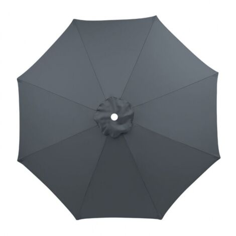 Housse de parapluie de rechange en tissu imperméable 3M (gris), résistante aux UV et lavable (1/3)