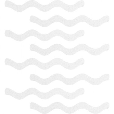 24 patins antidérapants pour bain/douche – autocollants antidérapants transparents – autocollants autocollants (1/3)