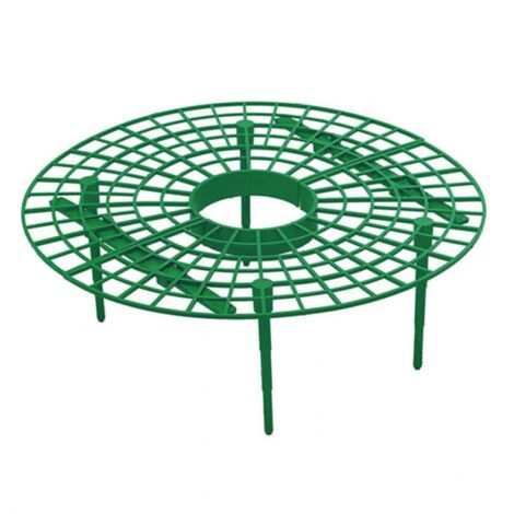 12 pièces (vert) support de fraise, support de fraisier, petites fraises mûres, support de plante en treillis de fraise de balcon, protection de fraise (1/5)