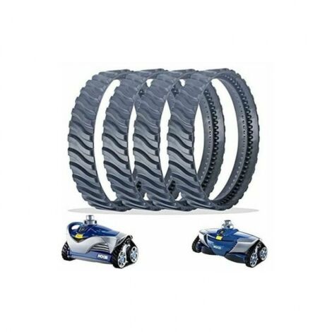 Chaînes de rechange noires pour pneus de robot nettoyeur de piscine, roue R0526100, compatibles avec Zodiac Baracuda MX6/MX8 (1/5)