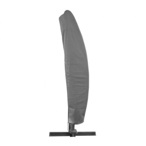 Housse de parapluie grise, housse de parapluie, résistante aux intempéries, anti-UV, coupe-vent et anti-neige 265 cm Pratique (1/5)
