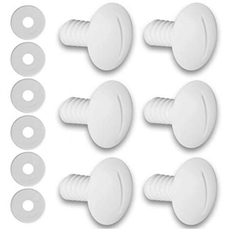 Jeu de 6 vis de moyeu en plastique 180/280 mm pour nettoyeur de piscine Polaris C-55 (1/5)