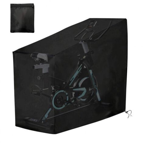 Housse de vélo d'exercice, housse imperméable, housse de vélo, housse de protection anti-poussière pour vélo d'extérieur, housse de protection UV (1/5)