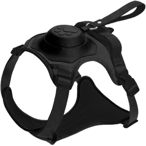 (Taille : M) Harnais gilet tout-en-un pour chien, harnais réglable et respirant pour animaux de compagnie pour chiens (1/3)