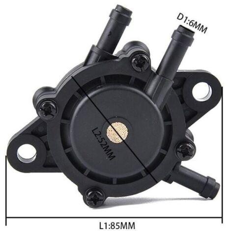 Pompa Carburante Universale 24V - Compatibile Con Briggs & Stratton 808656, Per Tosaerba Beast Lawn