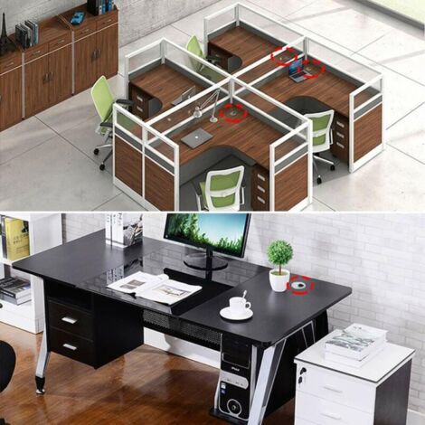 Lot De 18 Cache-trous Pour Câbles De Bureau - Rondelles De Trou - Organiseur De Tuyau ABS