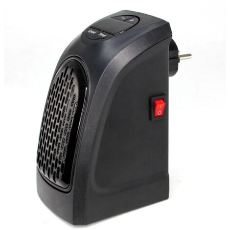 Chauffage enfichable, mini ventilateur électrique, adapté à un usage au bureau et à la maison (1/4)