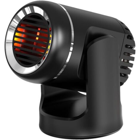 Ventilateur De Dégivrage De Véhicule Taille Compacte Désembueur Automatique Facile À Utiliser Dégivreur De Voiture Surchauffe 12V (1/5)
