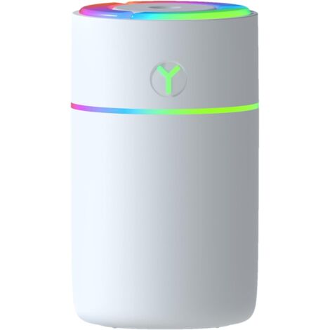 Humidificateur de voiture, diffuseur d'air portable, humidificateur USB coloré, design tasse d'eau, idéal pour la conduite, les voyages, le lieu de travail, la chambre, l'humidité (1/5)