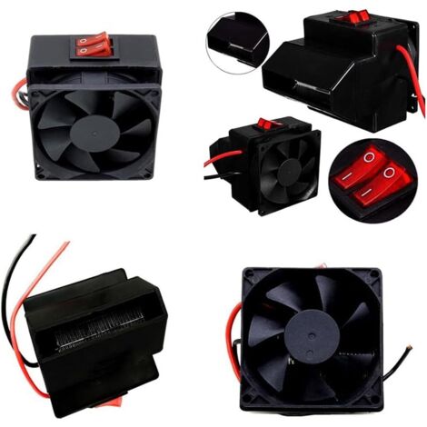 Chauffage Voiture Portable 12V/24V - Dégivreur Rapide Et Ventilateur Rechargeable Pour Hiver