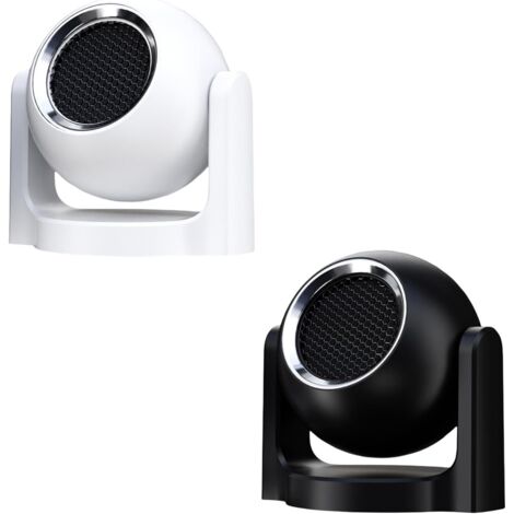 Lot de 2 Chauffage de voiture portable 12 V 120 W - Chauffage rapide - Dégivreur de pare-brise Ventilateur chaud Désembuage de fenêtre électrique Désembuage de pare-brise Chauffage portable alimenté (1/5)