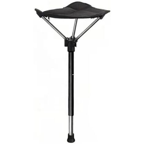 Chaise Portable Tabouret Pliable Rétractable pour Jardin, Pêche, Camping, Voyage